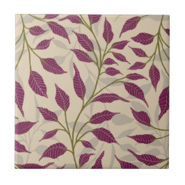 Flöde för att skaka Löv - delikat Grönt - Foliage Kakelplatta