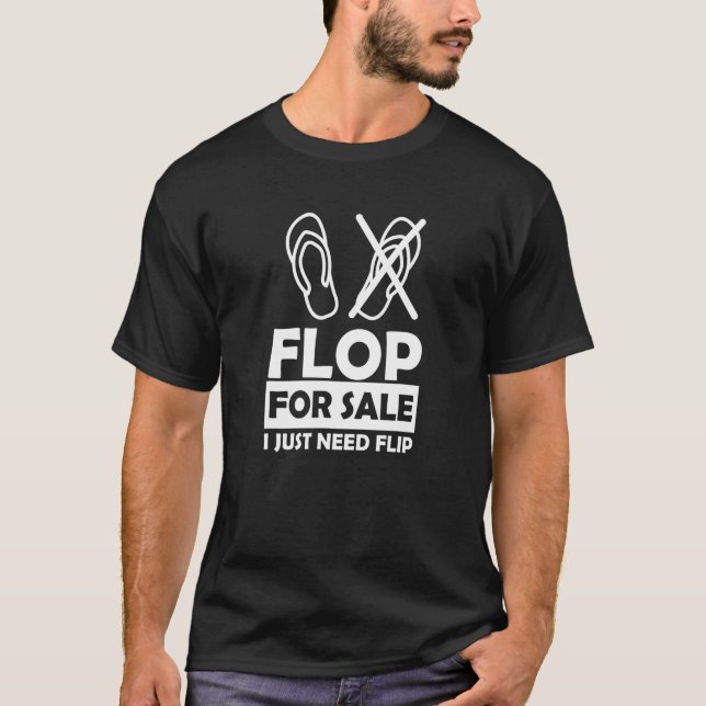 Flöde för försäljningsflip behövs inte för bläckfi t shirt (Framsida)