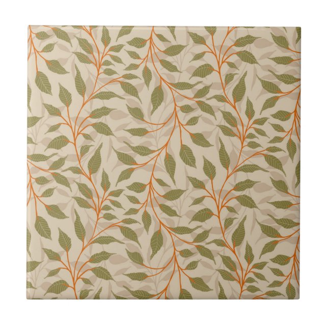 Flöde från avfettning av Löv  ömtålig Grönt, flyta Kakelplatta (Framsidan)