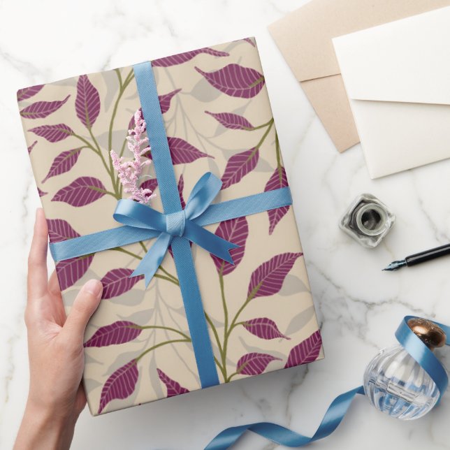 Flöde från avfettning av Löv  ömtålig Grönt, flyta Presentpapper (Gifting)