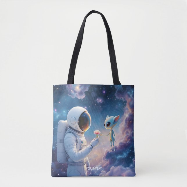 Flöde från Fantasy Cute Astronaut Space Tygkasse (Framsida)