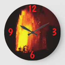 Flöde från hawaiisk vulkanolava