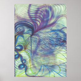 Flöde från Samuel Warrand av Georgiana Houghton Po Poster