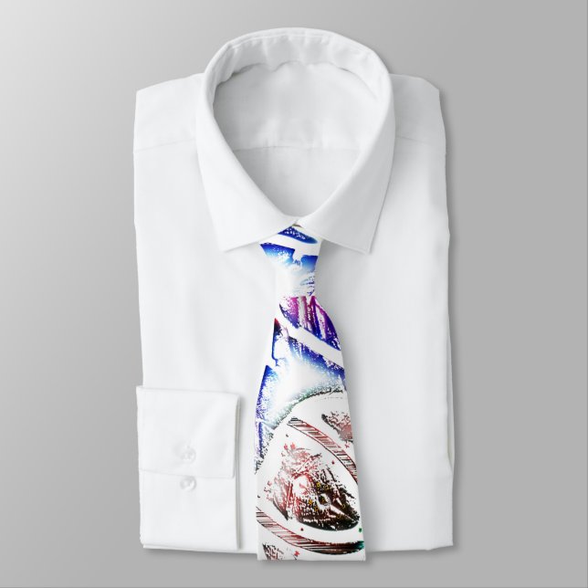 Flöde i gips struktur, mjuk skugga på vitt slips (Bunden)