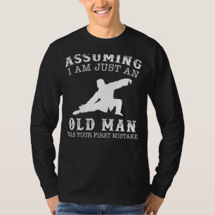 Flöde in i skratt med Tai-Chi om jag antar att jag T Shirt