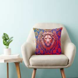 Flöde Lejon 41 x 41 Polyester Kudde