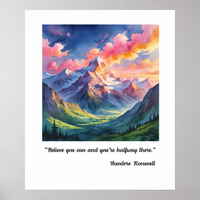 Flöde med Belief Poster (Framsidan)