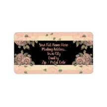 Flöde med Rosa ros-design