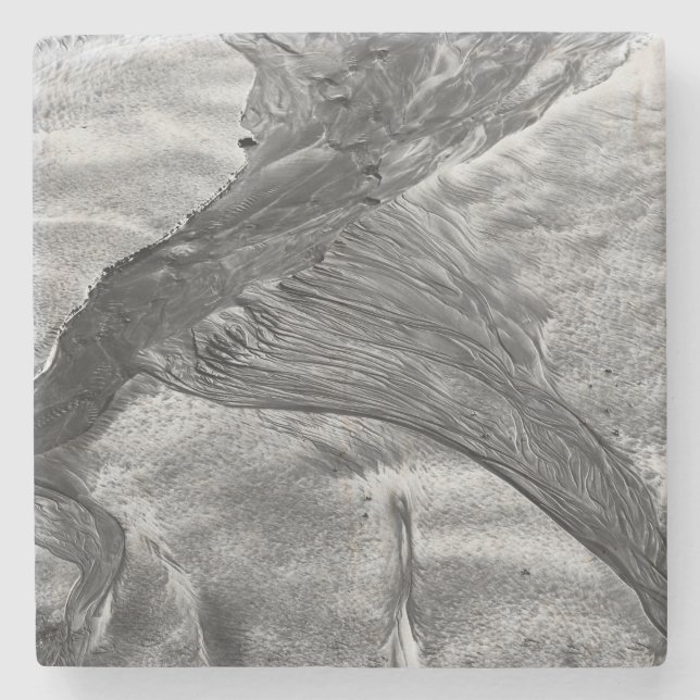 Flöde Mönster 2 Stenunderlägg (Framsidan)