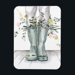 Flöde och tillväxt II Magnet<br><div class="desc">Flow & Grow II av Jennifer Paxton Parker</div>