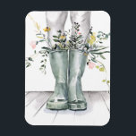 Flöde och tillväxt II Magnet<br><div class="desc">Flow & Grow II av Jennifer Paxton Parker</div>