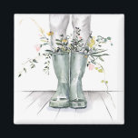 Flöde och tillväxt II Magnet<br><div class="desc">Flow & Grow II av Jennifer Paxton Parker</div>