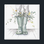 Flöde och tillväxt II Magnet<br><div class="desc">Flow & Grow II av Jennifer Paxton Parker</div>