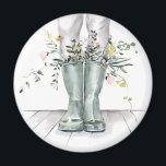 Flöde och tillväxt II Magnet<br><div class="desc">Flow & Grow II av Jennifer Paxton Parker</div>