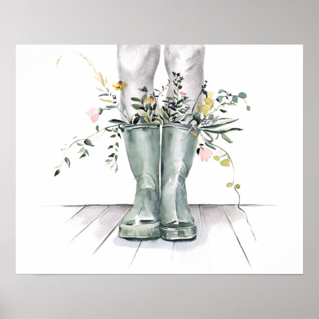 Flöde och tillväxt II Poster (Framsidan)