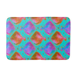 Flöde om i Tropical Sten Bassäng Badrumsmatta