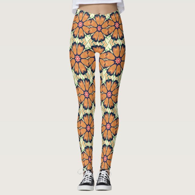 Flödeffekt Leggings (Framsida)