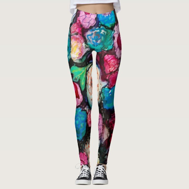 Flödeffekt Leggings (Framsida)