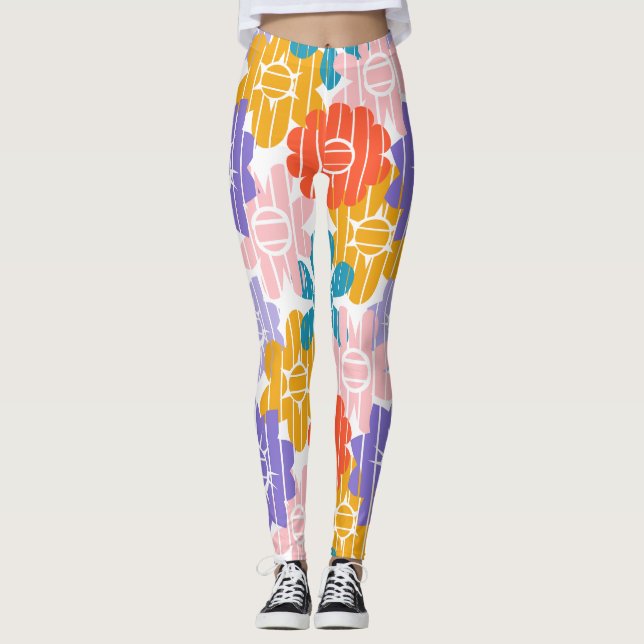 Flödeffekt Leggings (Framsida)