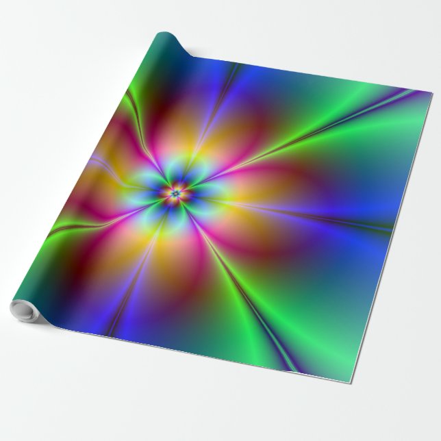 Flödeffekt Presentpapper (Utrullad)