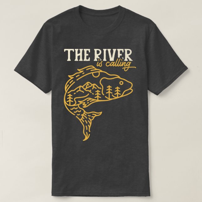 Floden är i Calling T Shirt (Design framsida)