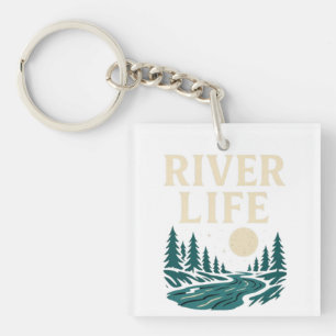 Floden är Life Acrylic Keychain