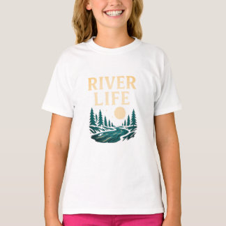 Floden är Life Women's T-Shirt - Natur inspirerad