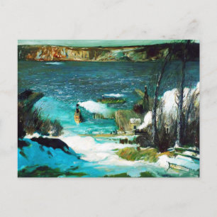 Floden av George Wesley Bellows Vykort