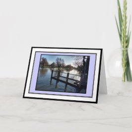 Floden Avon, Stratford-On-Avon Hälsning Card Kort
