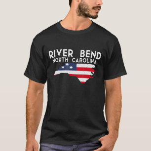 Floden Bend North Carolina USA, USA, State America T Shirt