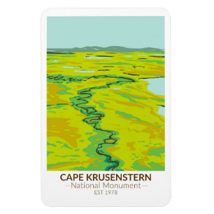 Floden Cape Krusenstern National Monument Tundra Magnet