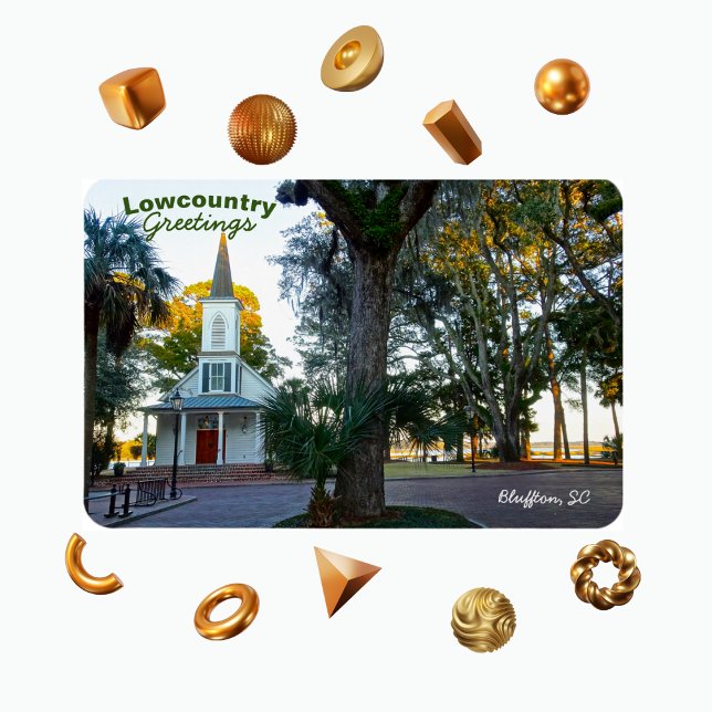 Floden Chapel Palmetto Bluff Bluffton SC Magnet (Skapare uppladdad)