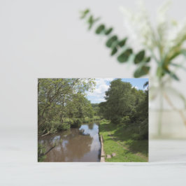 Floden Churnet Cheddleton Stbudsdshire Vykort