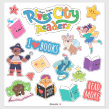 Floden City Readers Sticker Lakan XL