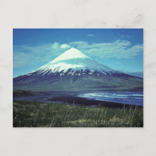 Floden Cleveland Volcano,öarna de Fyra bergen. Vykort