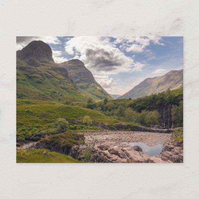 Floden Coe Canyons Vykort (Framsida)