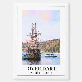 Floden Dart, Dartmouth, Devon Magnet