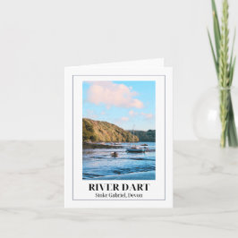 Floden Dart, Stoke Gabriel, Devon Kort