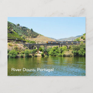 Floden Douro, Portugal Vykort