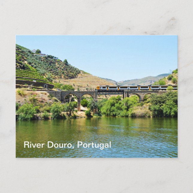 Floden Douro, Portugal Vykort (Framsida)