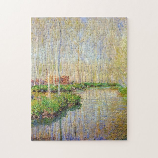 Floden Epte Monet Fine Art Pussel (Vertikal)