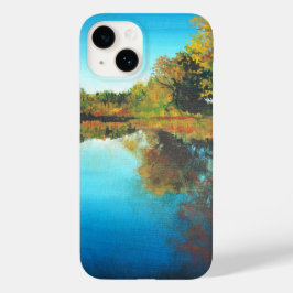 Floden Fall Autumn liggande