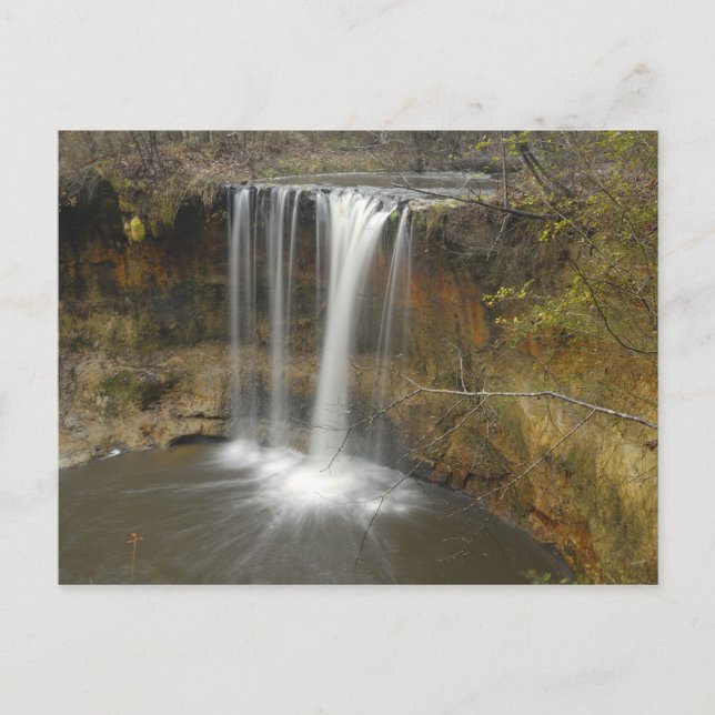 Floden Falls Alabama Vykort (Framsida)