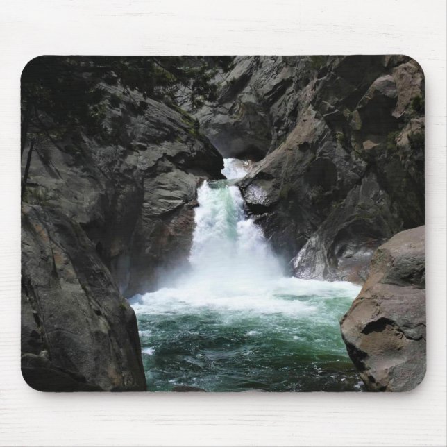 Floden Falls, Kung Canyon, CA Musmatta (Framsidan)