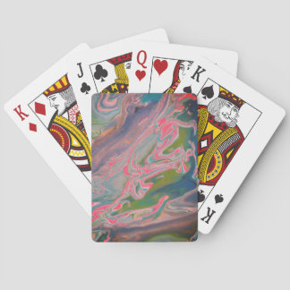 Floden Färg Flow Paint Art Casinokort