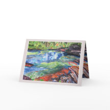 Floden Fem Färger-hälsningskort