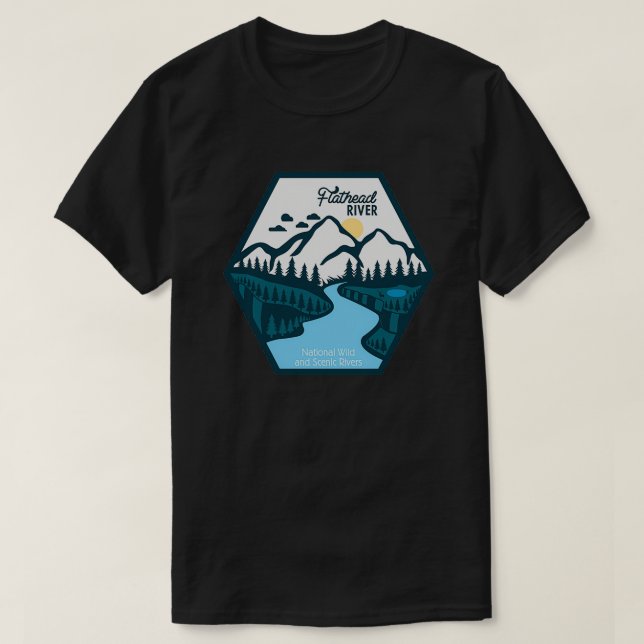 Floden Flathead T Shirt (Design framsida)