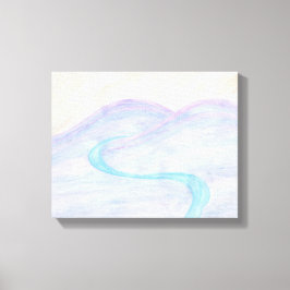 Floden Ghost-Kanvastrycket Canvastryck