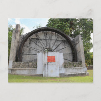 Floden Gods Vatten Wheel, Trinidad Postcard Vykort