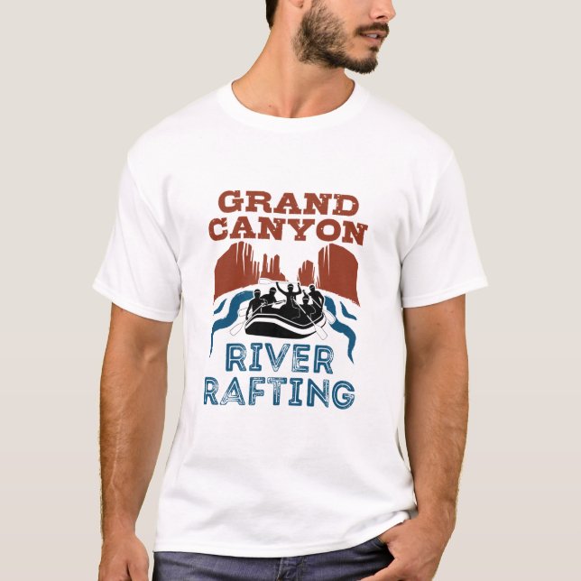 Floden Grand Canyon Rawing Colorado T Shirt (Framsida)